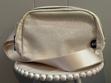 CC Glitter Tiny Mesh Fanny Pack